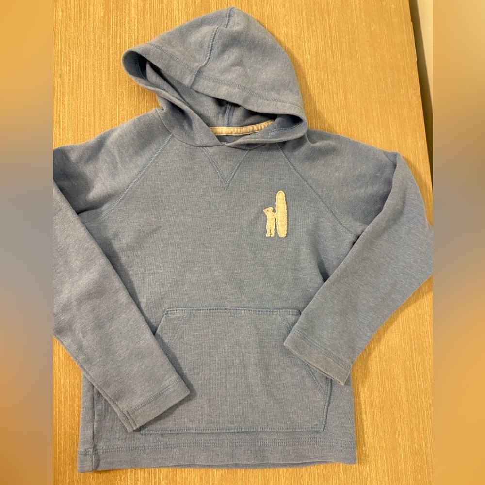 Johnnie-O Blue Hoodie Sweatshirt Size 5